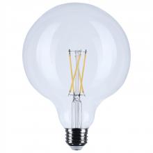 Satco Products Inc. S12485 - 6 Watt G40 LED; Medium Base; Clear; 3500K CCT; 120 Volt