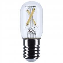 Satco Products Inc. S12521 - 3 Watt T6.5 LED; Intermediate Base; Clear; 5000K CCT; 120 Volt