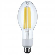 Satco Products Inc. S13184 - 23 Watt LED HID Replacement; ED23.5; 4000K; Medium Base; Clear; 120-277 Range Voltage