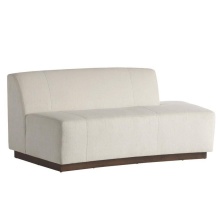 Arteriors Home FFU08 - Islander Right Sofa Vanilla Performance Bouclé