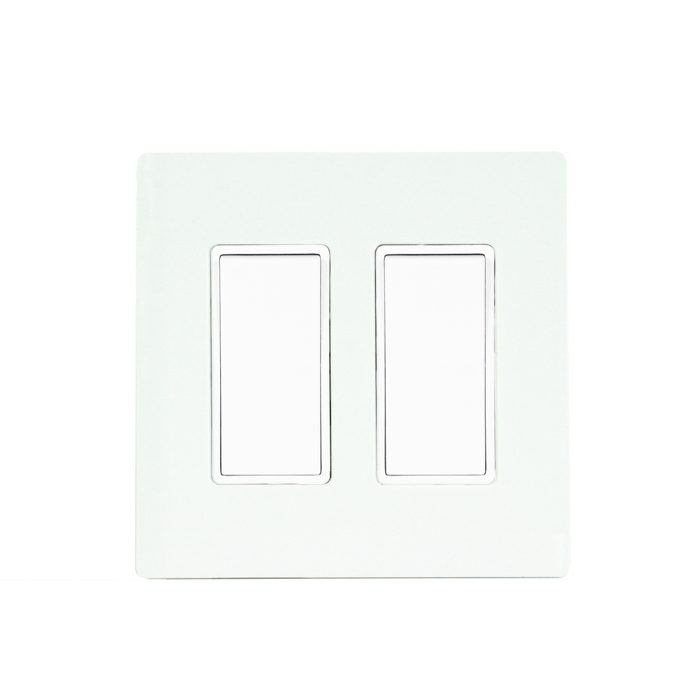 2 SINGLE, ON/OFF SWITCH, WHITE