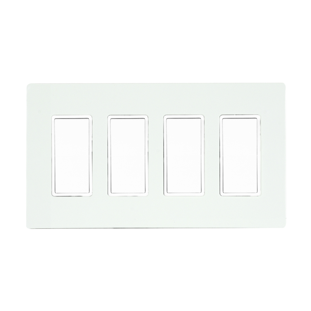 4 SINGLE, ON/OFF SWITCH, WHITE