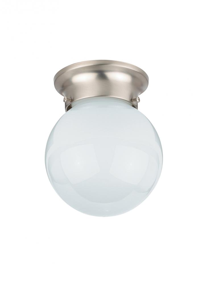 One Light Ceiling Flush Mount