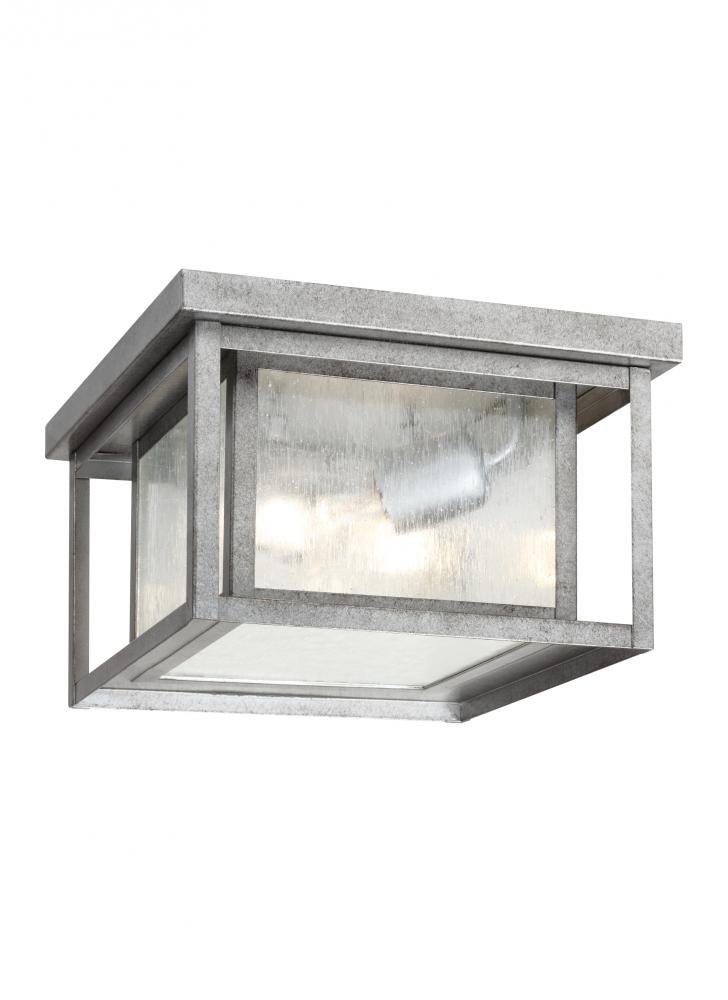 Hunnington Two Light Outdoor Ceiling Flush Mount
