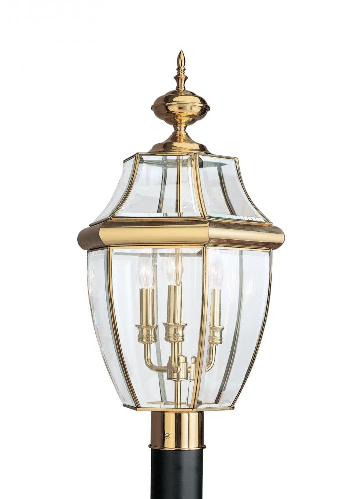 Lancaster Three Light Outdoor Post Lantern