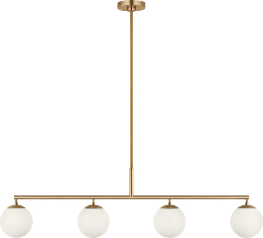 Nube Four Light Linear Chandelier
