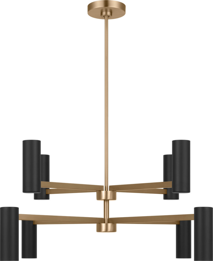 Zentro Eight Light Chandelier