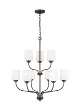 Generation Lighting 3102809-710 - Windom Nine Light Chandelier