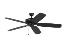 Generation Lighting 5CSM60MBK - Colony 60" Ceiling Fan