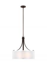Generation Lighting 6537303-710 - Elmwood Park Three Light Pendant