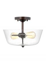 Generation Lighting 7714502-710 - Belton Two Light Ceiling Semi-Flush Mount