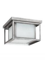 Generation Lighting 79039-57 - Hunnington Two Light Outdoor Ceiling Flush Mount
