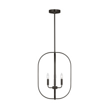 Generation Lighting GLC1304MBK - Loretto Four Light Chandelier