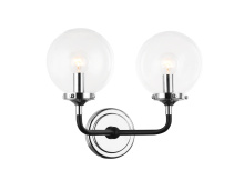 Matteo Lighting W58202CHCL - Particles Wall Sconce