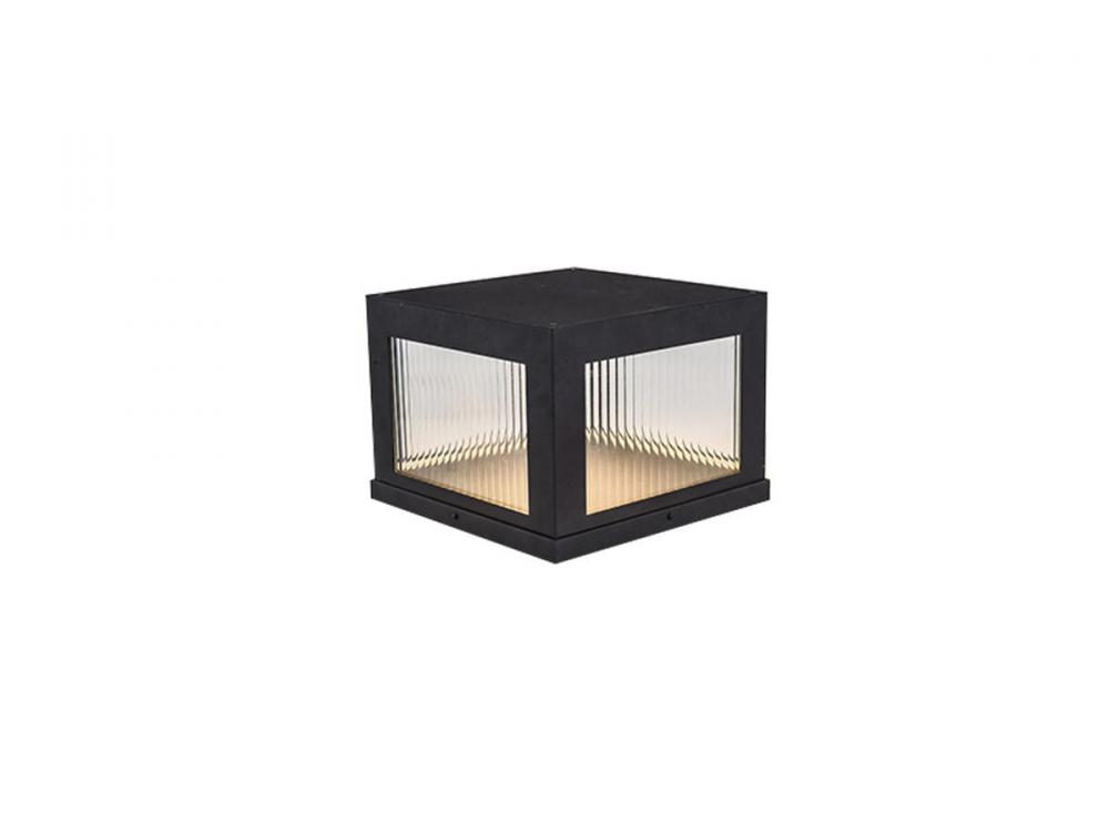 Avenue Outdoor Black Pillar Sconce