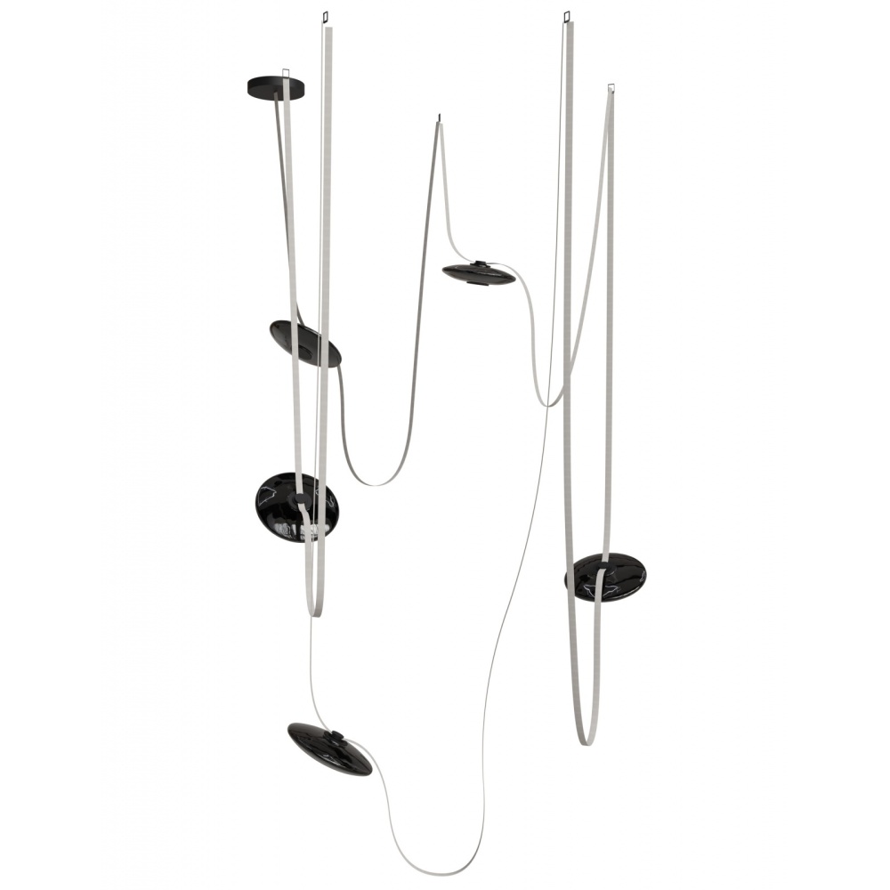 Avenue Lighting Fremont Ivory and Black