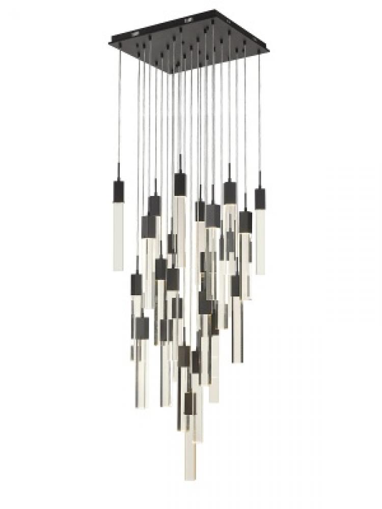 The Original Glacier Collection 25 Light Clear Crystal Multi Port Pendant