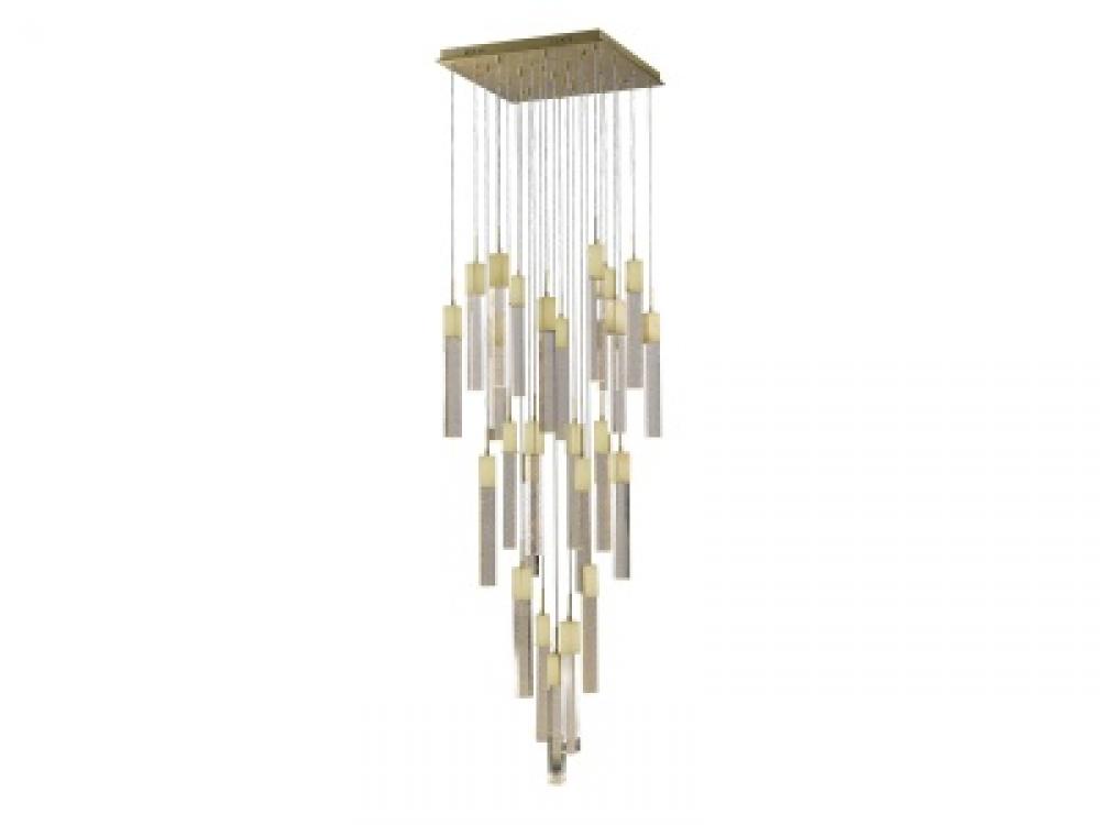 The Original Glacier Collection 25 Light Clear Crystal Multi Port Pendant