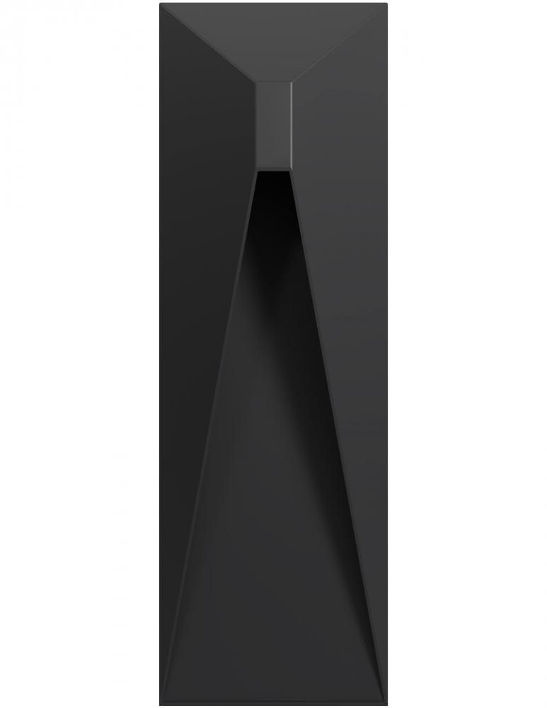 Avenue Outdoor 14" 5-CCT Rectangular Sconce in Black