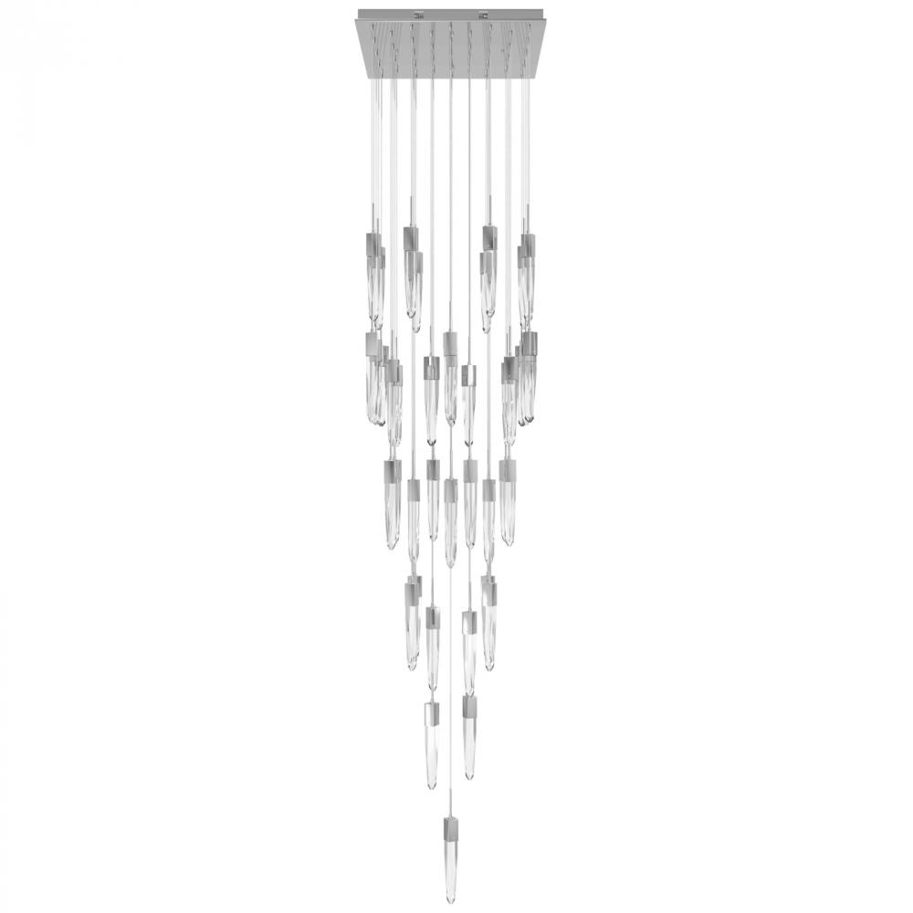 Aspen Collection 41 Light Clear Crystal Multi Port Pendant