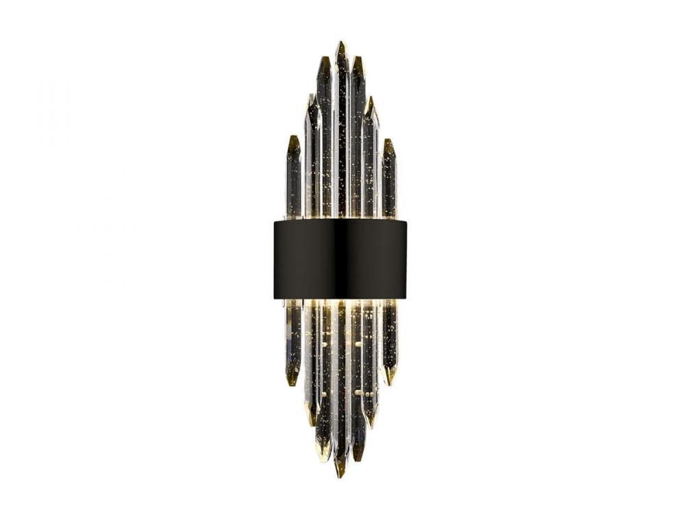 Aspen Collection Bubbled Crystal Wall Sconce