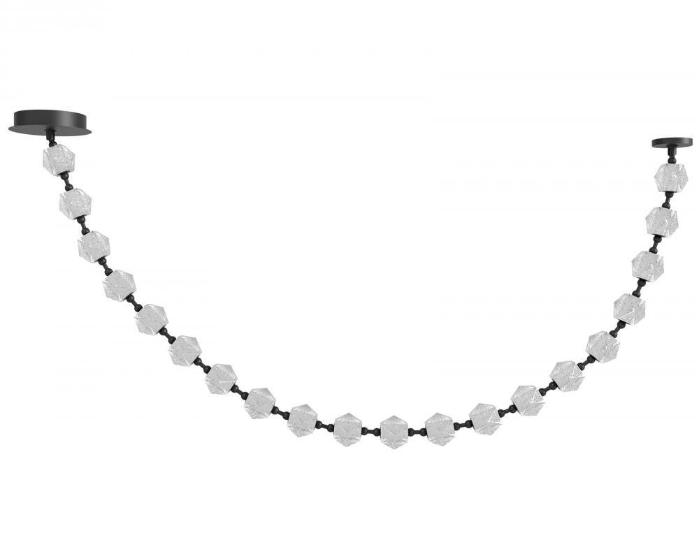 Beluga 20-Light Geometric Pendant in Black