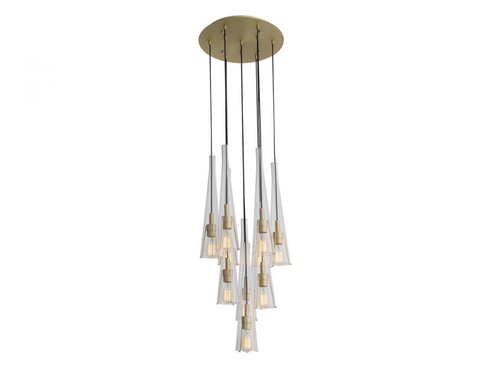 Abbey Park 10 Light Multi Port Pendant
