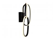 Avenue Lighting HF5022-BK - Circa Black Looping Wall Sconce