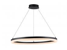 Avenue Lighting HF5028-BK - Circa Black Ring Pendant
