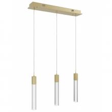 Avenue Lighting HF1900-3-GL-BB-C - The Original Glacier Collection 3 Light Clear Crystal Multi Port Pendant