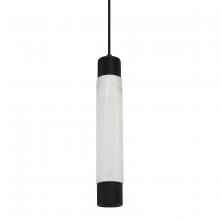 Avenue Lighting HF1068-WHT - Cicada 1 Light Pentant White Marble
