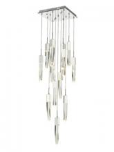 Avenue Lighting HF1905-13-AP-CH-C - Aspen Collection 13 Light Clear Crystal Multi Port Pendant