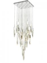 Avenue Lighting HF1904-25-AP-CH-C - Aspen Collection 25 Light Clear Crystal Multi Port Pendant