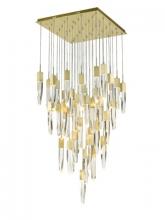 Avenue Lighting HF1903-41-AP-BB-C - Aspen Collection 41 Light Clear Crystal Multi Port Pendant