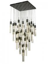 Avenue Lighting HF1903-41-GL-BK - The Original Glacier Collection 41 Light Bubbled Crystal Multi Port Pendant