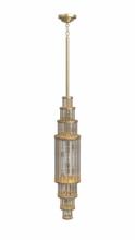 Avenue Lighting HF1925-AB - Waldorf Metal And Glass Rod Pendant