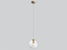 Avenue Lighting HF8081-BB - Fairfax 1 Light Glass Globe Pendant