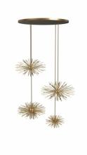 Avenue Lighting HF8404-AB - Palisades Ave. Metal And Crystal Chandelier