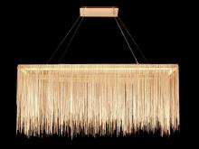 Avenue Lighting HF1201-G - Fountain Ave. Gold Jewelry Rectangle Hanging Chandelier