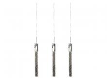 Avenue Lighting HF1900-3-GL-CH - The Original Glacier Collection 3 Light Bubbled Crystal Multi Port Pendant