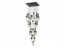 Avenue Lighting HF1903-41-AP-DBZ - Aspen Collection 41 Light Bubbled Crystal Multi Port Pendant