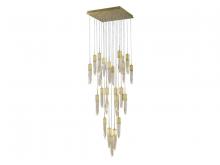 Avenue Lighting HF1904-25-AP-BB - Aspen Collection 25 Light Bubbled Crystal Multi Port Pendant