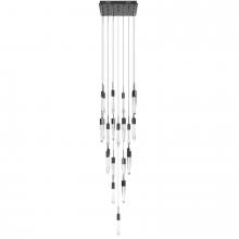 Avenue Lighting HF1904-25-AP-DBZ-C - Aspen Collection 25 Light Clear Crystal Multi Port Pendant