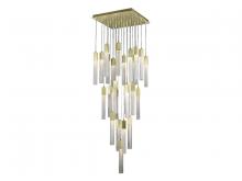 Avenue Lighting HF1904-25-BOA-BB - Boa Collection 25 Light Studded Glass Multi Port Pendant