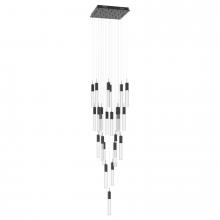 Avenue Lighting HF1904-25-GL-DBZ-C - The Original Glacier Collection 25 Light Clear Crystal Multi Port Pendant