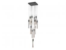 Avenue Lighting HF1905-13-GL-DBZ - The Original Glacier Collection 13 Light Bubbled Crystal Multi Port Pendant