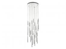 Avenue Lighting HF2021-BOA-PN - Main Street Collection 21 Light Studded Glass Multi Port Pendant