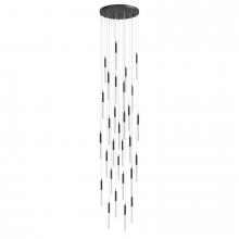 Avenue Lighting HF2031-BOA-BK - Main Street Collection 31 Light Studded Glass Multi Port Pendant