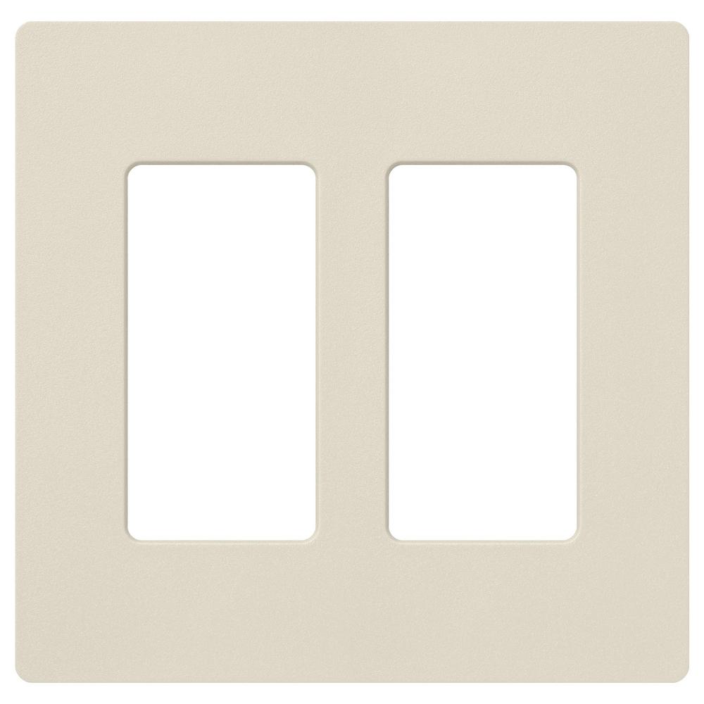 SATIN WALLPLATE 2G PM