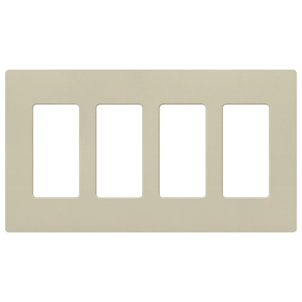 SATIN WALLPLATE 4G CY